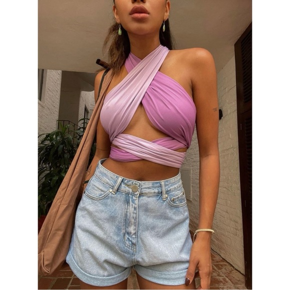 *PRINCESS POLLY* Gun Barrel City Denim Shorts - Picture 5 of 11